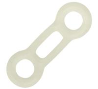 Rubber attachment accessory Kong Fast Blanc One size