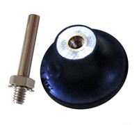 Rubber Backing Pad 50mm, 2-Inch Spiral Sanding Disc Holder for Angle Grinder, Flexible Polishing Attachment