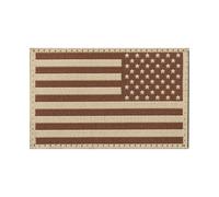 Rubber badge Clawgear USA Reversed Flag Beige TU