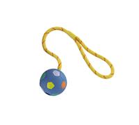 Rubber ball with rope for dogs Nobby Pet
