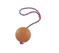 Rubber ball with rope for dogs Nobby Pet