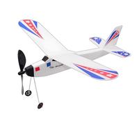 Rubber Band Airplane - Hand Thrown Aircraft Toy | Glider Flying Model For Kids Boys Girls Students Adults | Outdoor Sports Creative Play Educational Fun Aerodynamic Aircrafts