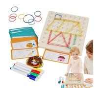 Rubber Band Board Shapes Learning Educational Toys