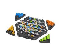 Rubber Band Maze Game Set | Elastic Band Strategy Game Kit | Stretch Band Puzzle Board Set, Rubber Band Tabletop Challenge, Elastic Band Skill Game Board, Board Game for Rubber Bands