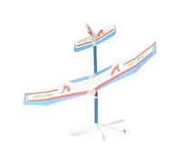 Rubber Band Plane - ABS, Rubber Band Plane Kit, DIY Airplane Model Kit | Hand Launch Flying Toy Planes, Throwing Glider Airplane, For Kids, Camping & Garden Play, Durable Foam Glider Model Use