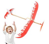 Rubber Band Powered Airplane Model - DIY Flying Glider Aircraft | Outdoor