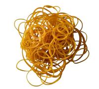 Rubber Band Set Stationery Natural Rubber Bands, Assorted Sizes, Thick Natural Rubber Band 50g Bag Elastic for Home School Office Bank Supplies Heavy Duty Strong Elastic Bands - 50g Bag