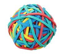 Rubber Bands Coloured, Elastic Band Ball Document Organizing for Office and Home