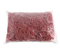 Rubber Bands OFFICE PRODUCTS Diameter 50mm 1,5x1,5mm 1000g Red/Small Office Accessories/Type-Standard/Material-Rubber/Weight (g)-1000 / Colour-Red/Size-1,5x1,5mm