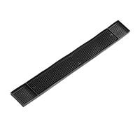 Rubber Bar Mat 670X80mm Black Coasters Placemat with New Useful Features