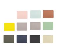 Rubber Base Mouse Pad - Double Side Mouse Pads with Stitched Edge, Waterproof Ultra Thin Mouse Pad for Computers, Laptop, Office & Home, 9.8 x 8.3 Inch (10PCS)