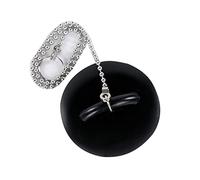 Rubber Bathtub Drain and Chain Bath Plug Leakproof Sewer Drain Plug Home and Hotel Bathroom Tub