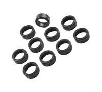 Rubber Bearing Sleeve for Power Tools - 10-Pack Replacement for 607 & 608 Bearings, Compatible with Angle Grinders and Electric Hammers, Black Protective Dust(607 Bearing Sleeve)