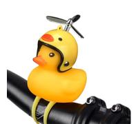Rubber Bicycle Bell Shape Yellow Animal Bell LED Bicycle Accessory Loud and Clear Timbe with Cute Design | Cycling Gadget for Kids Adults Toy