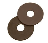 Rubber Bit Guard - Pair - Brown