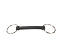 Rubber bit with 2 rings for horses Horka