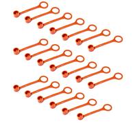 Rubber Blow Off Caps for Ansul R102 and Piranha Industrial Kitchen Suppression Vent A Hood Systems - Fire Suppression Nozzles - Grease Caps Kit (20 Caps)