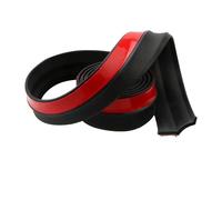 Rubber Body Trim Strip Car Front Bumper Lip Spoiler Protector Side Skirt Width Accessories Universal Side Skirts Extension Lip(1m)