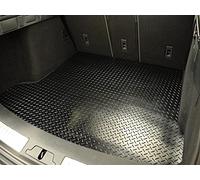 Rubber Boot Liner Compatible With Hyundai Santa Fe (2006-2010) Tailored Fit Heavy-Duty Premium 3Mm Rubber Protector Boot Mat Anti-Slip Durable Waterproof Custom Fit Dog Friendly