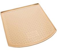 Rubber Boot Liner Fits VW Touran I, Type 1T | 2003-2015 BEIGE