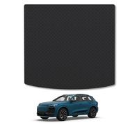 Rubber Boot Liner for Audi Q6 E-Tron (2024+) Boot Mat Protector Anti-Slip Durable Waterproof CAD Laser Cut Tailored Fit Pet Dog Friendly Accessory Black All-Weather Protection 3mm Thick Heavy-Duty