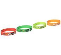 (PKT) Super Mario Rubber Bracelets (6 pk)