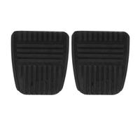 Rubber Brake and Clutch Pedal Pad Covers 2pcs for Universal Cars