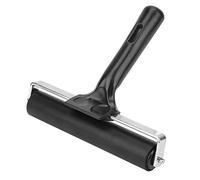 Rubber Brayer Roller Brush Art Ink Painting Printmaking Tool for Large Area 15 Cm Rubber Roller Spreading Ink or Oil Paint for Painting or Stamp
