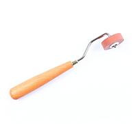 Rubber Brayer Roller for Printmaking, Ideal for Anti Skid Tape Construction Tools, Print,Craft Stamping Brayers for Wallpapers and Scrapbooks (0.4")