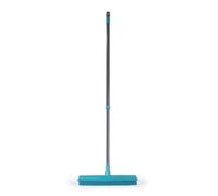 Rubber Bristle Brush Pet Hair Sweeper Extendable Broom Non-Scratch Brush