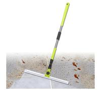 Rubber Broom for Pet Hair Hardwood Floor, with 51 Long Handle Silicone Brooms for Floor Cleaning, Magic Broom Squeegee Cleans Glass,Fine Dust,Hair,Liquids