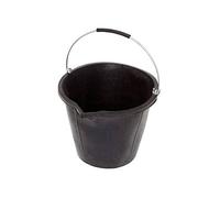 RUBBER BUCKET 14L BLACK