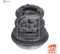 febi bilstein Bump Stop 103458 Rear suspension rubber buffer for NISSAN/RENAULT pack of 1