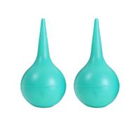 Rubber Bulb Air Puffer, 2 Pcs Blue Squeeze Blower For Camera And Keyboard | Two blue 30ml rubber bulbs for dusting cameras, keyboards and crafts; soft nozzle reaches tight gaps; no refills needed