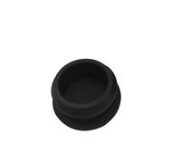 Rubber bung, 5Pcs/10Pcs Soft Rubber Seal Gasket Hole Round T-Plug O Ring Stopper Silicone Sealing Plug End Caps Cover 24/25/26/27/28/29/30mm(Black Color,STDS008.5-10pcs)