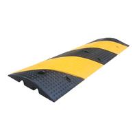 Rubber Cable Protector Ramp to Organize and Protect Wire on Floor, Driveway Hose Protector for Asphalt, Driveway, Gravel, Concrete