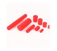 Rubber Cap Seals Nuts Silicone Sleeve Stopper Plugs Soft Cover End Caps Thread Protection Plastic Blanking Protective Lid Plug(Red,1.8 mm,20 pcs)