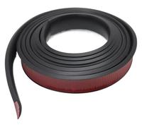 Rubber Car Fender Extension Wheel Eyebrow Flare Protector Running Boards Mud Flap Edge Sealing Strip Scratch Resistant Car Mud Guards