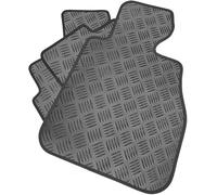 Rubber Car Mat Set Compatible/Replacement for Fiat Croma (Years 2005 To 2007) Tailored Mats, Heavy Duty, Waterproof, Non Slip