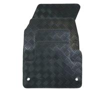 Rubber Car Mat Set Compatible/Replacement for Saab 9000 (Years 1984 To 1998) Tailored Mats, Heavy Duty, Waterproof, Non Slip