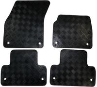 Rubber Car Mats Compatible With Isuzu Grafter (N75)(2020-Date) Rubber In With Unbound Edge,Tailored Fit, Carpet Mats, Rubber Mats