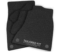 Rubber Car Mats FOR Ford Transit Courier 2 Seats 2019+ Luxury Diamond Rubber - No Trim [DIAMRUB-1625]