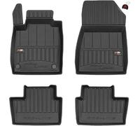 Rubber Car Mats For Mercedes A-Klasse (W177) ab 2018 AMG, Set Accessory All-Weathe Waterproof Anti-Slip Wear-Resistant Easy To Clean