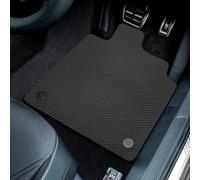 Rubber Car Mats FOR Toyota C-HR (2016-2023) Luxury Diamond Rubber - No Trim [2143]