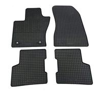 Rubber car mats set compatible with Jeep Renegade 2018- (4-pieces + fixing system)