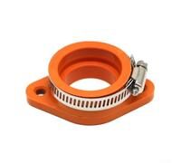 Rubber Carburetor-to-Intake Adapter for PWK 21mm 30mm 32mm 34mm 40mm Off-Road Motorcycle Applications (35MM orange)