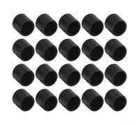 Rubber Chair Feet Covers 20 Pcs - Anti Scratch Floor Protectors for Chair Leg, Compatible with 10-28mm Diameter Legs, Non-Slip PVC Furniture End(12mm)