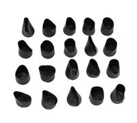 Rubber Chair Ferrules, Anti Scratch Floor Table Feet Leg Cap End, PVC Round Chair Leg Covers, Quiet, 10-28mm, 20Pcs (28mm)