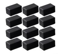 Rubber Chair Leg 12pcs Set with For Pads Furniture Feet Protectors to Shield Floors and Reduce Noise Caused by Moving Furniture (25x50mm)