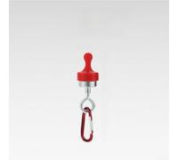 Rubber Coated Magnet Hook 30mm Strong Hold 12kg(Large Red)